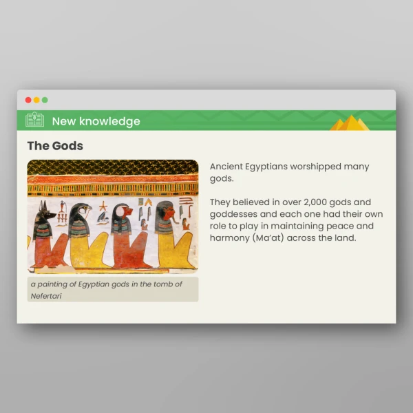 An image of the The Ancient Egyptians How Did Religion Affect the Egyptians? PPT Resource