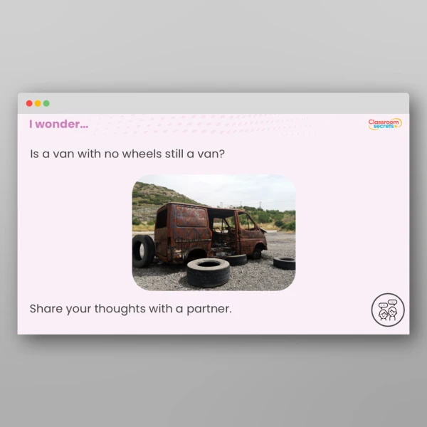 An image of the Free LKS2 I Wonder... Discussion Prompts Resource