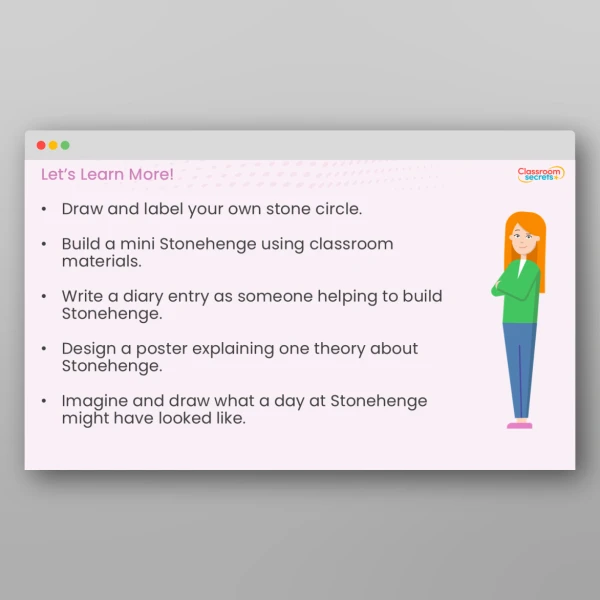 An image of the LKS2 Stonehenge Teaching PPT Resource