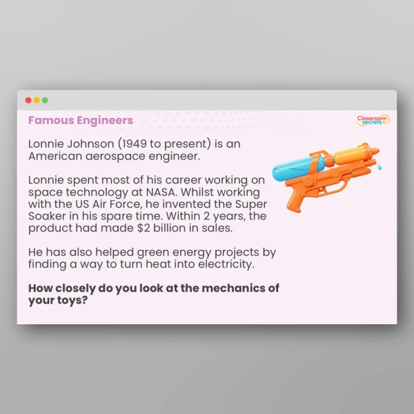 An image of the Famous Engineers Teaching PPT Resource