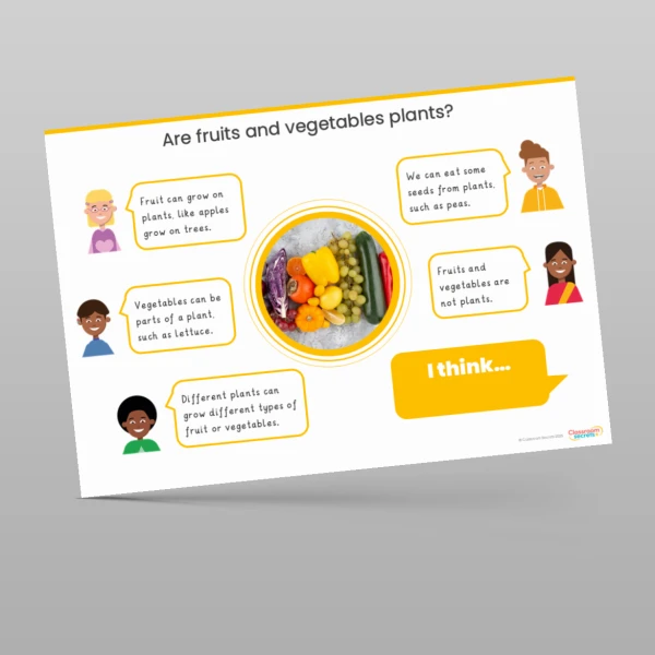 An image of the Plants Concept Cartoons Resource