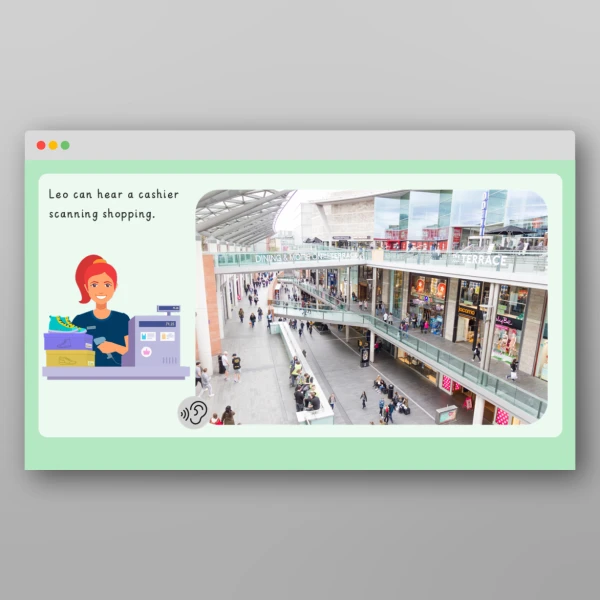 An image of the Phase 1 Phonics Environmental Sounds Sound Story City PPT Resource