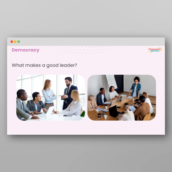 An image of the Values - Democracy Resource