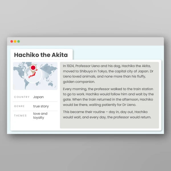 An image of the Around the World in 80 Stories - Asia Resource