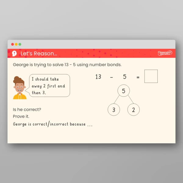 An image of the Subtract Across 10 Teaching PPT Resource