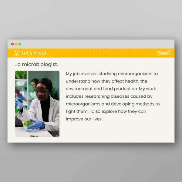 An image of the Lesson 4: What are Microorganisms? Investigation Resource