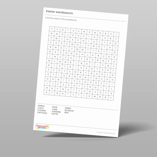 An image of the Easter and Spring Activity Pack Resource