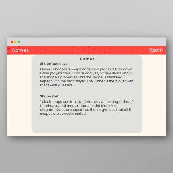 An image of the 3D Shapes Tutor PPT Resource