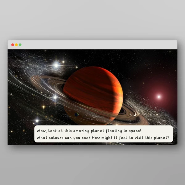 An image of the Amazing World - Space Introductory PPT Resource