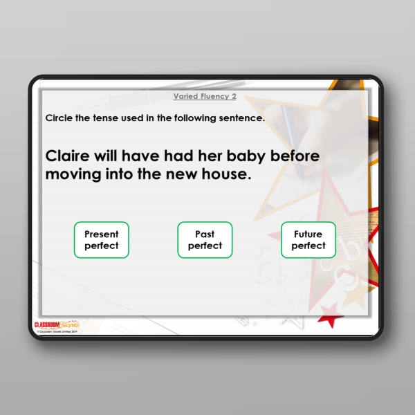 Perfect Form Example.pdf Year 5 Perfect Form In Sentences Modelling Ppt Resource | Classroom Secrets