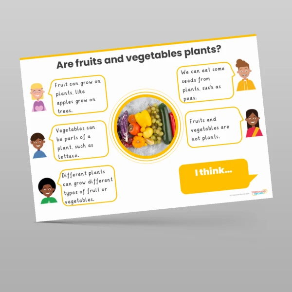 An image of the Plants Concept Cartoons Resource