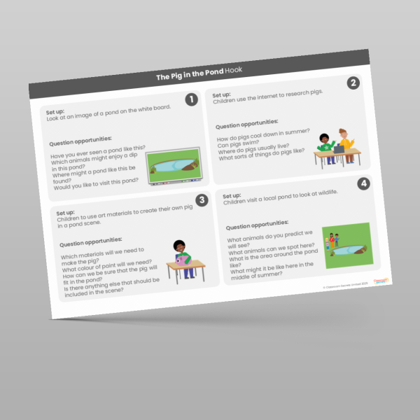 KS1 The Pig In The Pond Writing Unit Guidance Resource | Classroom Secrets