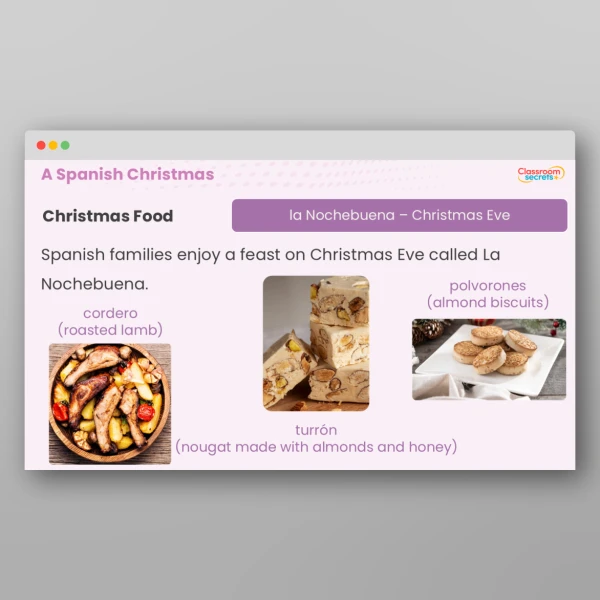 An image of the A Spanish Christmas PPT Resource