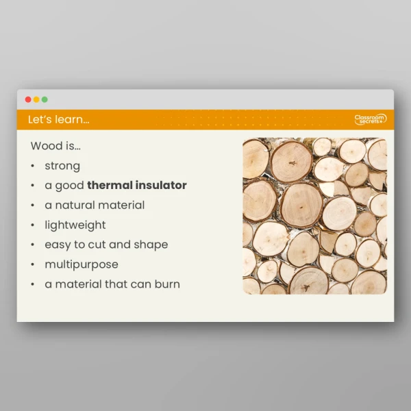 An image of the Lesson 4: Which Material and Why? Resource