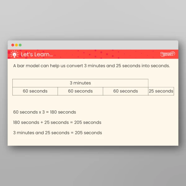 An image of the Minutes and Seconds Teaching PPT Resource