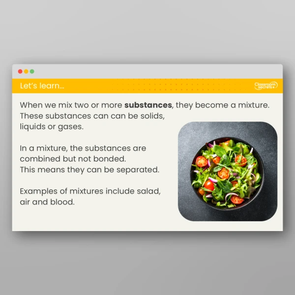 An image of the Lesson 3: How Can We Separate Different Mixtures? Investigation Lesson Resource