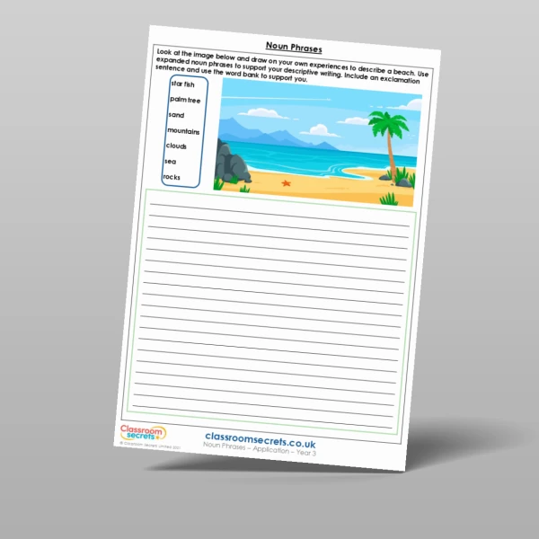 An image of the Noun Phrases Application Resource