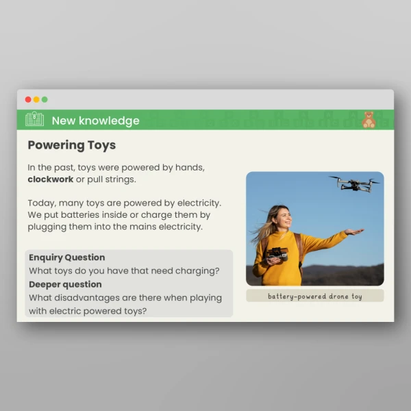 An image of the Lesson 6: What Will Toys Look Like in the Future? PPT Resource