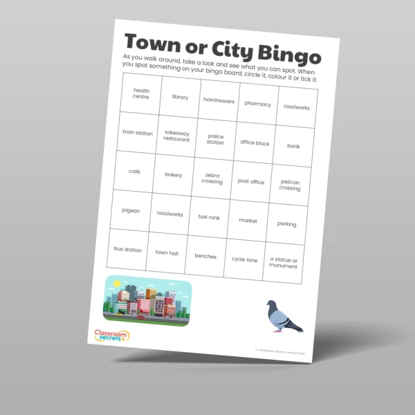 An image of the Town or City Bingo Resource