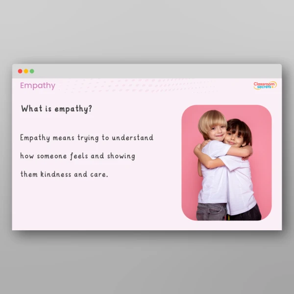 An image of the Values - Empathy Resource