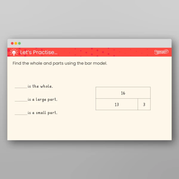 An image of the Free Introduction to Parts and Whole Teaching PPT Resource