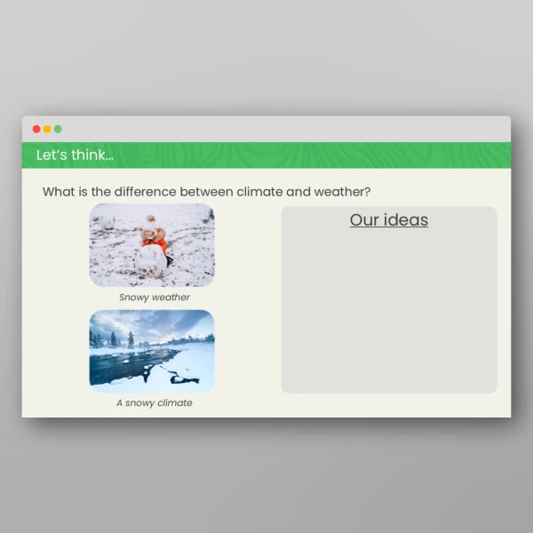 An image of the What is Climate? Geography PPT Resource