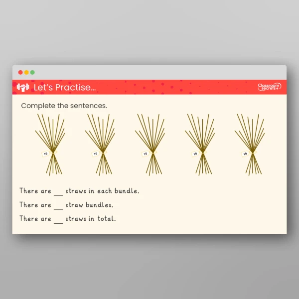 An image of the Count in 10s Teaching PPT Resource