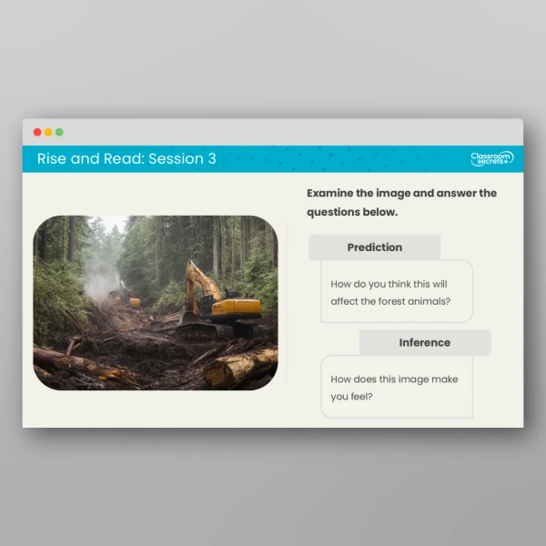 An image of the Rise and Read Endangered Animals Resource