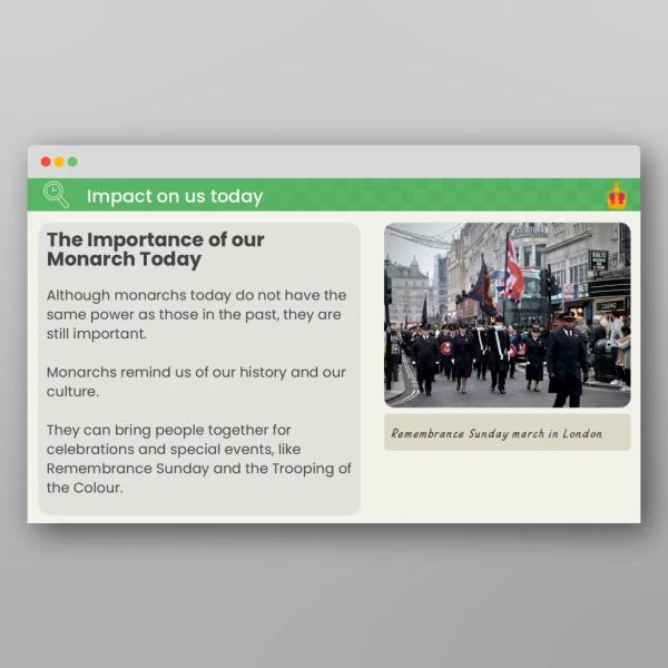 An image of the Lesson 1: What is the Role of a Monarch? PPT Resource