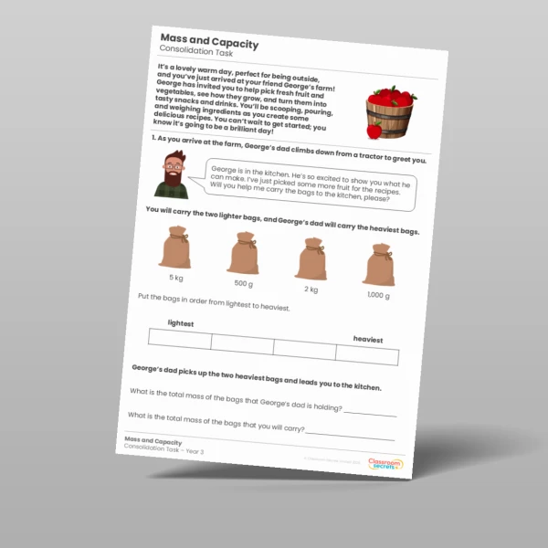 An image of the Mass and Capacity Consolidation Task Resource