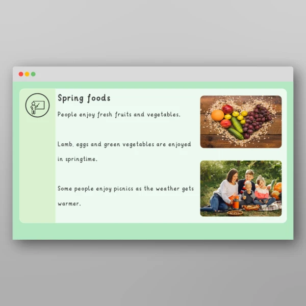An image of the Spring Introductory PowerPoint Resource