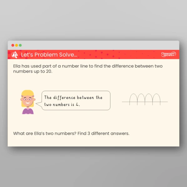 An image of the Subtraction - Finding the Difference Teaching PPT Resource