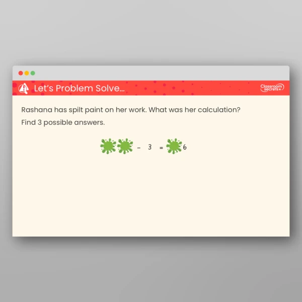 An image of the Add and Subtract 1s Teaching PPT Resource