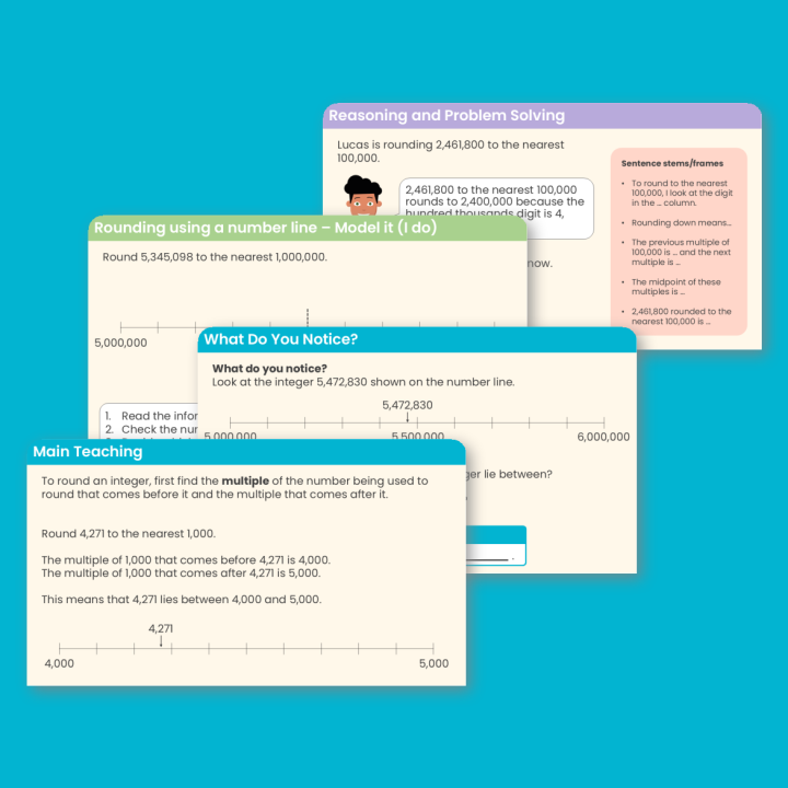 Year 6 Round Any Integer Place Value Teaching PowerPoint