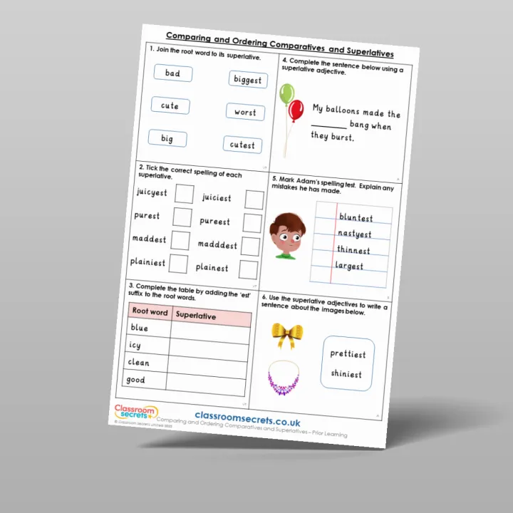 Classroom Secrets | Collection Page Year 2 Comparing and Ordering ...