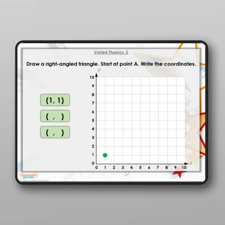 Classroom Secrets | Collection Page Year 4 Draw 2D Shapes on a Grid