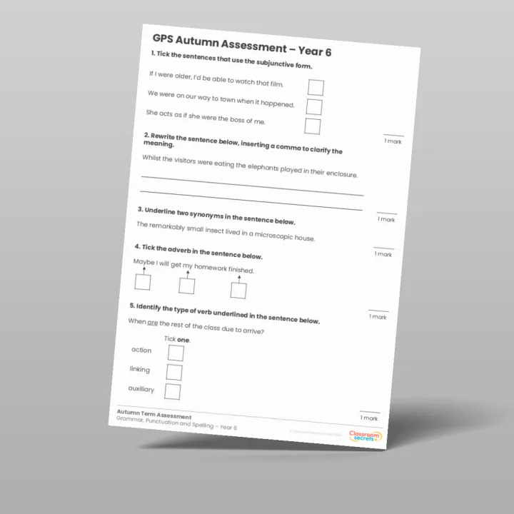 GPS resources, GPS Assessments