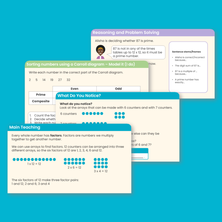 Year 5 Prime Numbers Multiplication and Division A Teaching PowerPoint